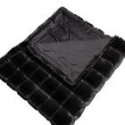 Felldecke Deluxe Karos 150x200cm braun - 112825800000 - 4 - 140px