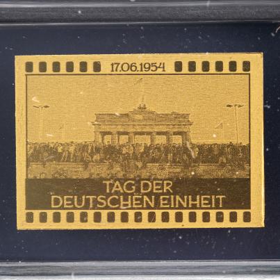 10er Set Goldbarren "75 Jahre BRD", je 1/1000 oz.