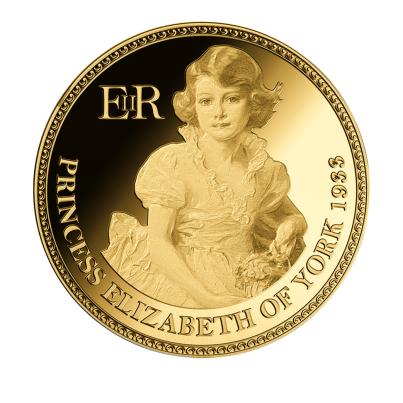 10er Set Goldmünzen "Queen Elizabeth II"