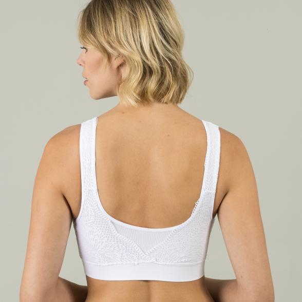 COSY COMFORT 2er Pack Bustier mit Spitze weiß/rose - 105733200000 - 5 - 588px