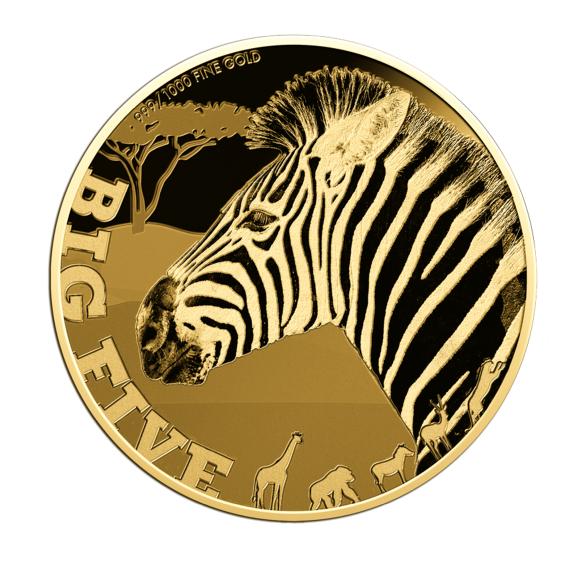 5er Set Goldmünzen "Africa Wildlife", je 1/200 oz. - 112889800000 - 5 - 588px