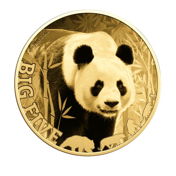 5er Set Goldmünzen "Big 5 of Asia" - 113134400000 - 5 - 588px