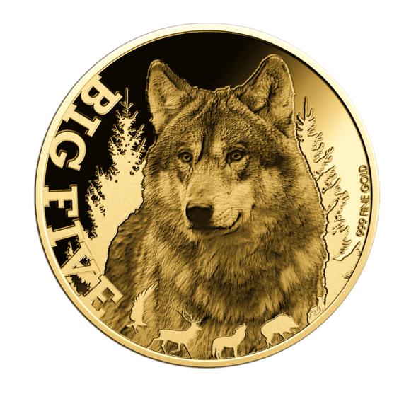 5er Set Goldmünzen "Big 5 of Germany" - 113134700000 - 5 - 588px