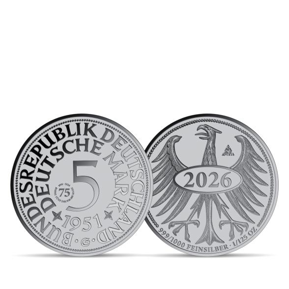 10er Set: Neuprägungen der DM-Münzen Silber - 114146300000 - 5 - 588px