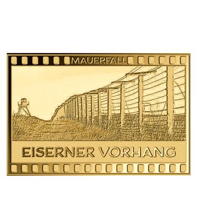 10er Set Gold-Münz-Barren "35 Jahre Mauerfall II"