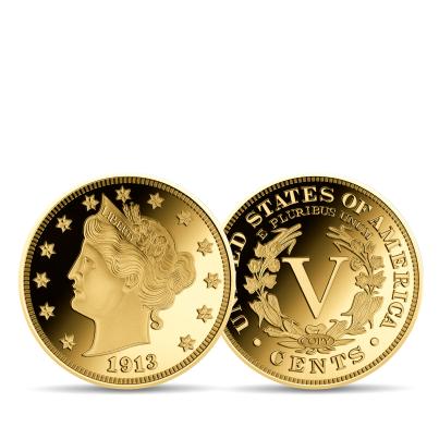 10er Set Nachprägung "Teuerste Goldmünzen d. Welt"