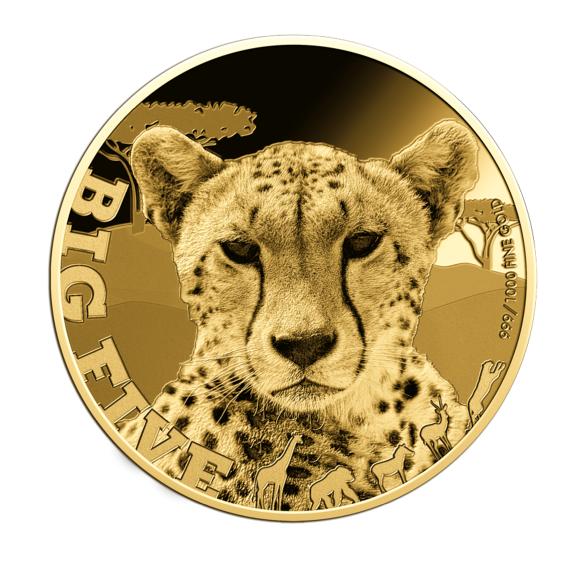 5er Set Goldmünzen "Africa Wildlife", je 1/200 oz. - 112889800000 - 6 - 588px