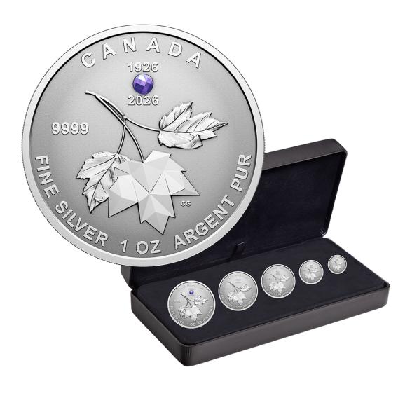 Silber Maple Leaf Set 2026, 1/20 bis 1 oz. Silber - 113485600000 - 6 - 588px