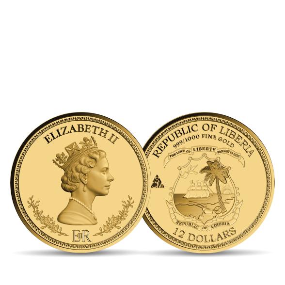 5er Set Goldmünzen "Queen Elizabeth II" - 113940600000 - 6 - 588px