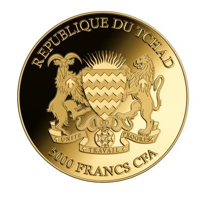5er Set Goldmünzen "Africa Wildlife", je 1/200 oz.