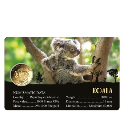 5er Coincard-Set "Big 5 Australien